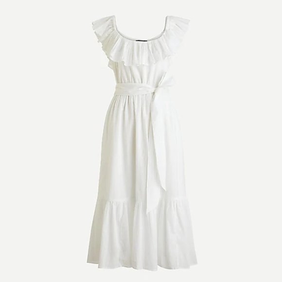 NWT J. Crew Women's Midi Dress in Shadow Stripe - Picture 1 of 1